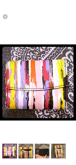 Striped Wallet