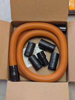RIDGID 1-7/8 in. x 10 ft. Locking Professional Vacuum Hose Shop Vacuum Attachment Kit