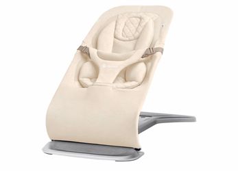 Ergobaby Evolve 3-in-1 Bouncer Seat for Babies and Toddlers 5.5-25 lbs Multi Position Baby Bouncer Seat with Adjustable Heights, Secure Harness, Newbo
