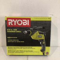 RYOBI 6.2 Amp Corded 5/8 in. Variable Speed Hammer Drill