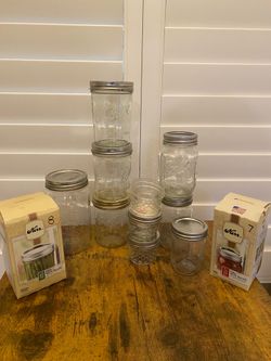 Canning Jars & Lids with Bands