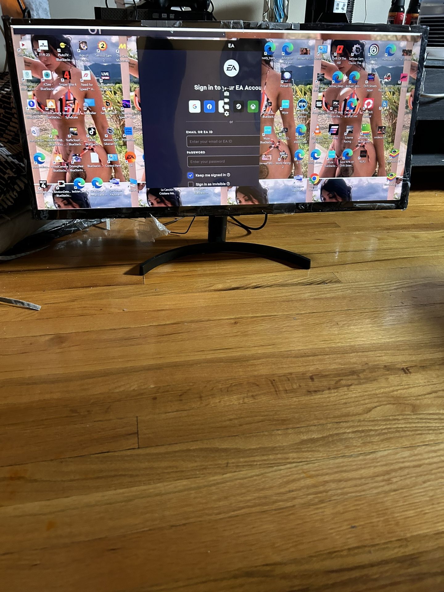 LG TV 34 Inches 