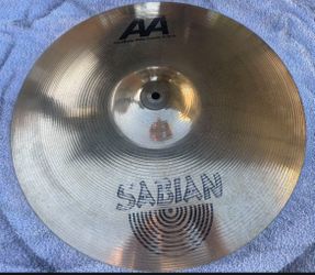 Sabian AA Cymbals. (Read Description Below)