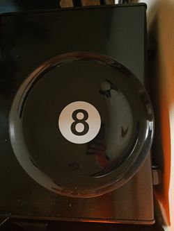 Billiards 8 piece serving tray plates pool billiard