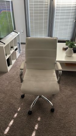 White office chair