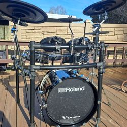 Roland Factory Electronic Drum Set, TD-17 Module 