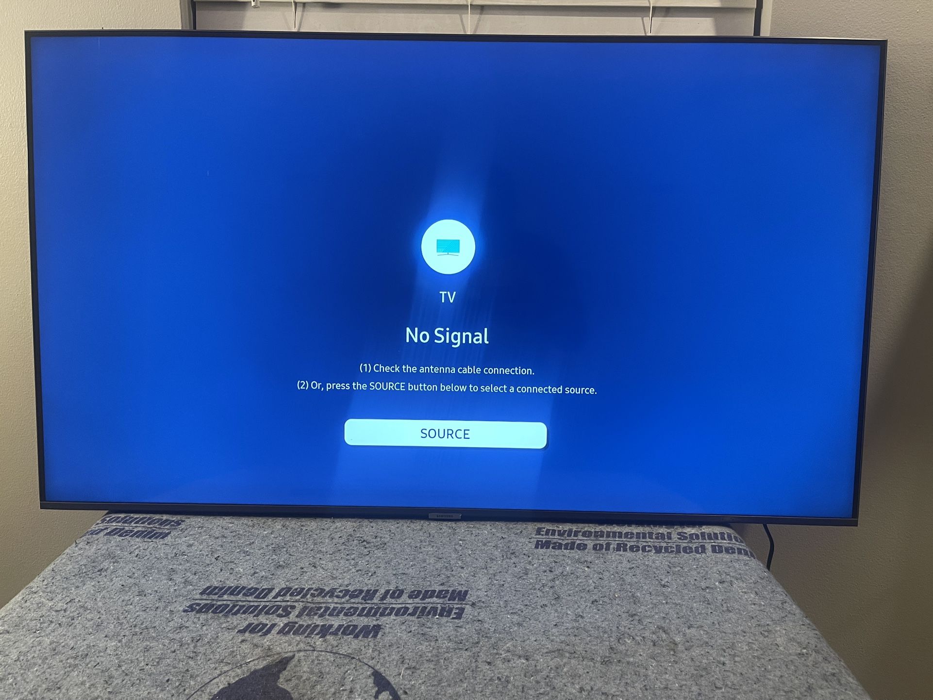 Samsung 50” 4K Smart TV - No Remote