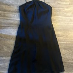 Vintage 90’s Evan-Picone Black Spaghetti-Strap Mini Dress