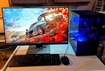 Starter Gaming PC i5 GTX 1030 16gb 1TB Windows 11 27" Monitor