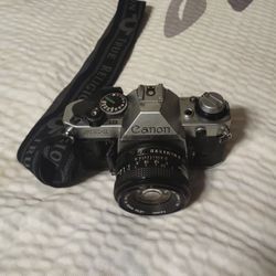 Canon AE-1 Professional Camera W Secondary Lens