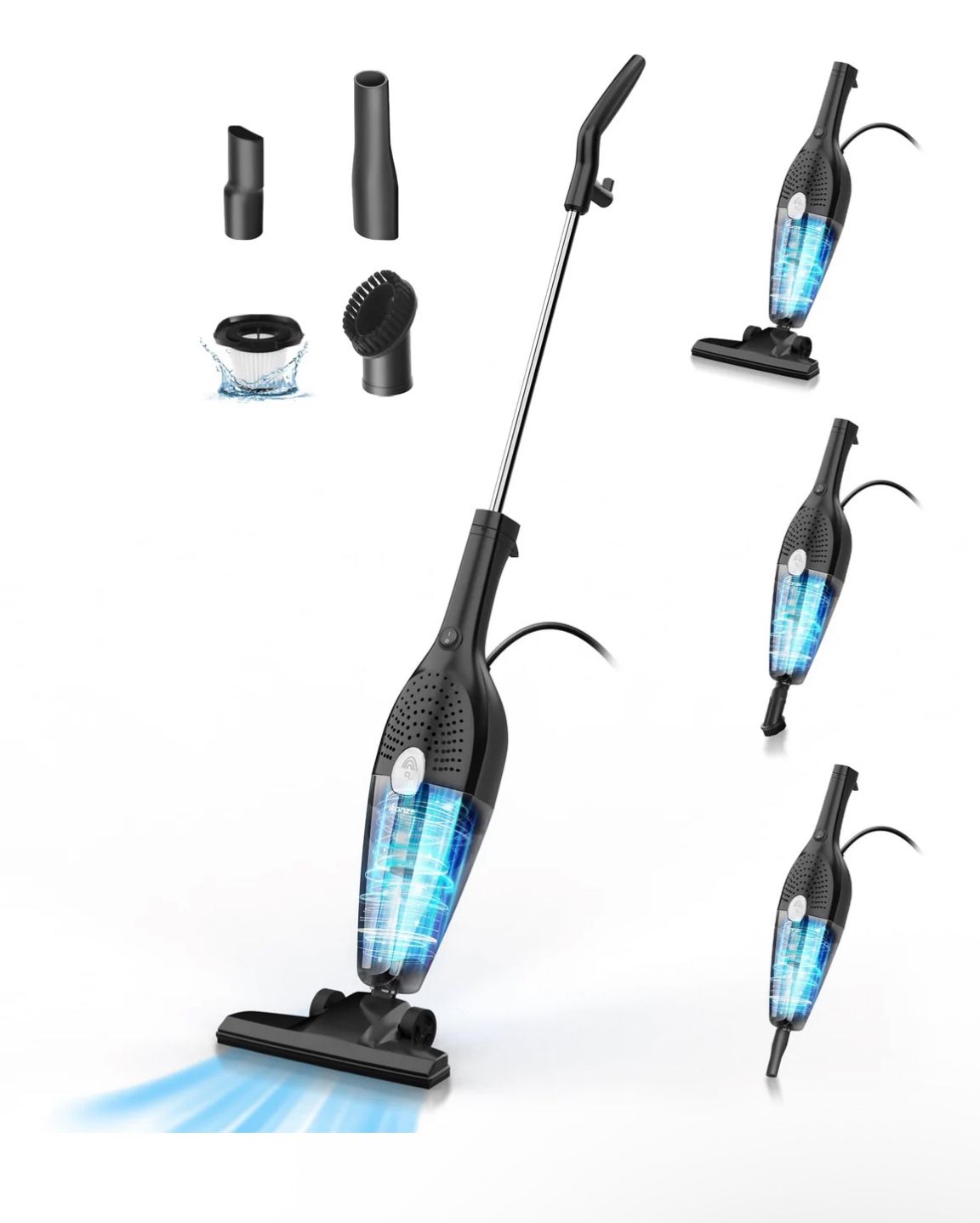 Ifanze 3-in-1 Lightweight Corded Stick Vacuum Cleaner