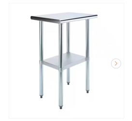 AmGood Stainless Steel Prep Table