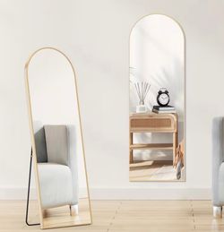NEW Gold Full Body Mirror