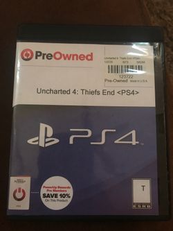 PS4 -Uncharted 4: Thief’s End