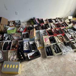 Tons Of Lady Shoes, All Unused,  Size 5-7.All For $200.