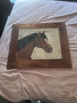 Horse Wood Frame 