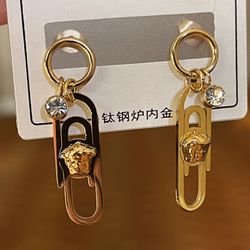 Gold Color Earrings 