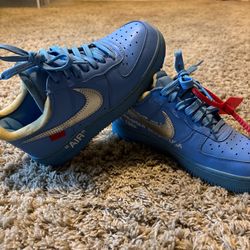 Nike Air Force 1 Off White MCA “ University Blue “