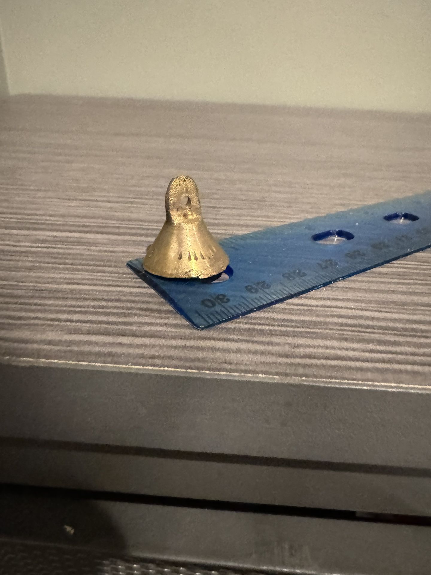 Vintage Miniature Brass Bell: A Tiny Echo of the Past