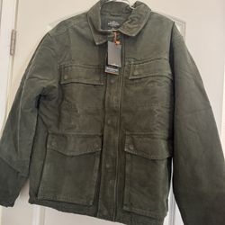 Quiksilver Waterman “Refugio” Army Green Jacket 