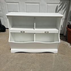 Kids Toy Organizer/ Toy Box Bookshelf  Combo 