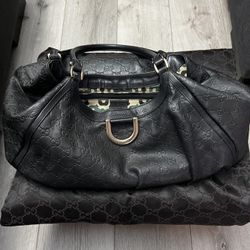 Gucci- Guccissima Abbey Tote/Shoulder/ Hobo  Bag