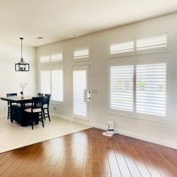 Handcrafted Solid Wood Shutters - Custom Fit Interior Window Coverings & Closet Doors - Free In Home Estimates & Quick Quotes (Persianas de Madera)