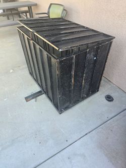 trailer hitch basket