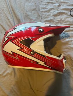 Dirt bike helmet