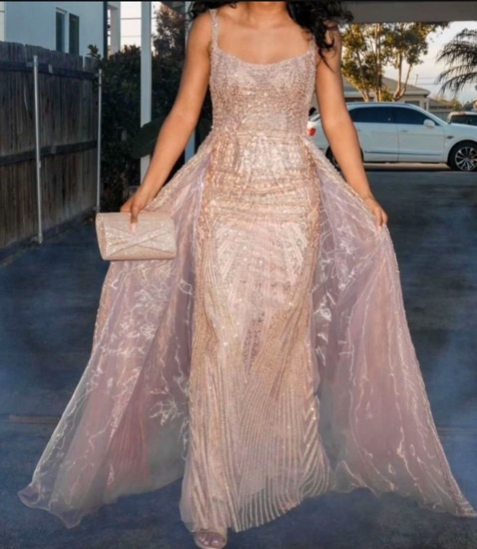 Formal Dress- Rose Gold