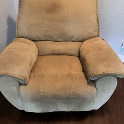 RECLINER CHAIR (SUEDE)