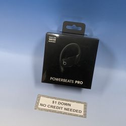 Beats Powerbeats Pro Bluetooth Headphones New - Pay $1 today and pay the rest later -