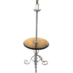Antique vintage french Table & Lamp