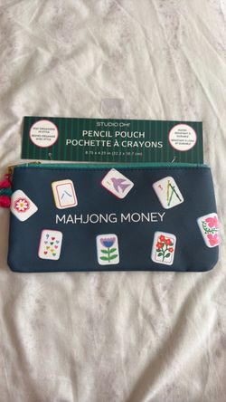 MAHJONG MONEY PENCIL CASE POUCH