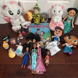 Disney Girls Plush Toy Lot Princess Marie etc Just$15 for All 