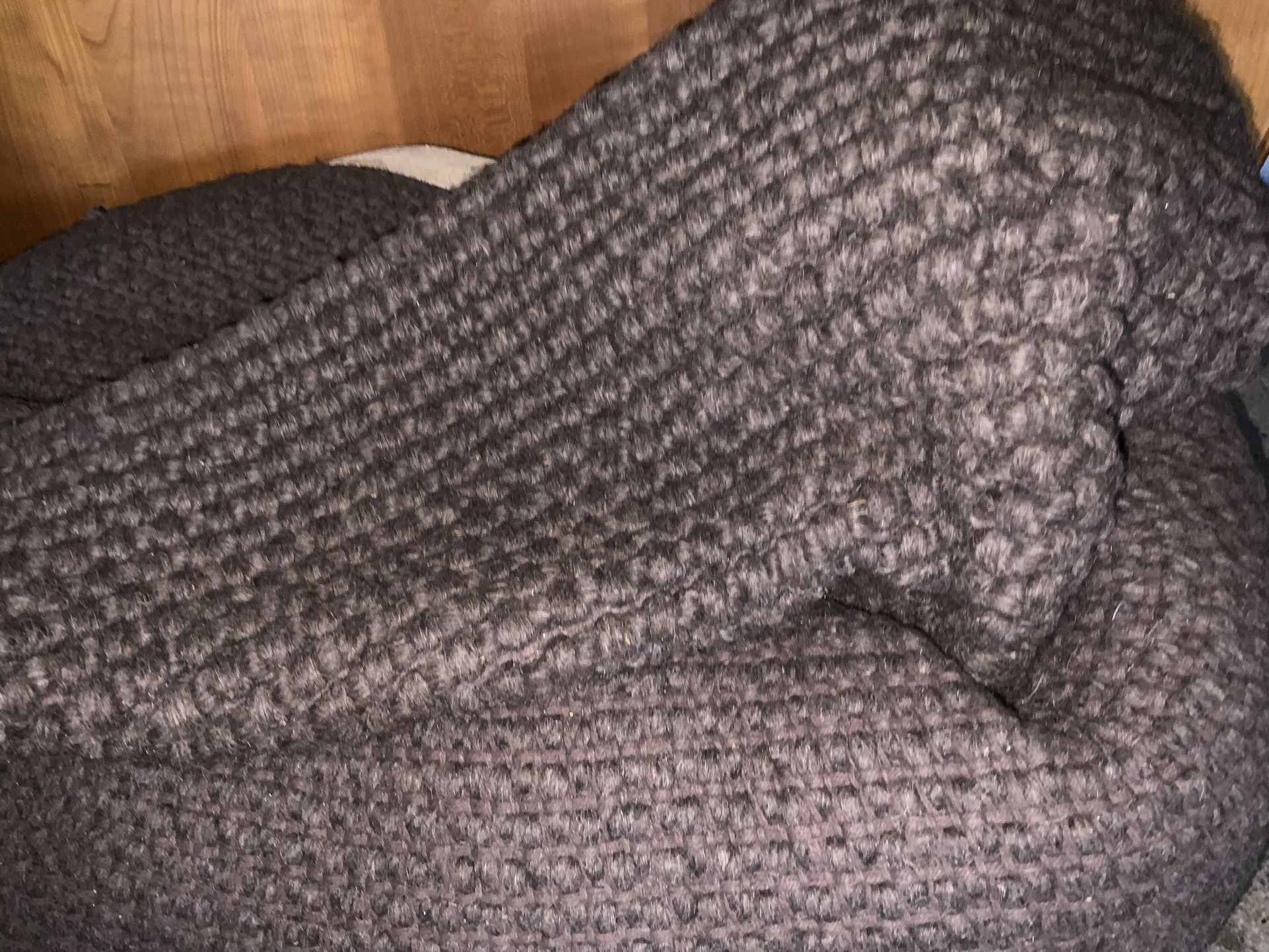 DWR Brown Wool Rug 6x9ft