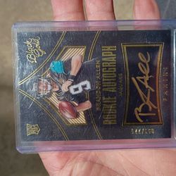 Brandon Allen Rookie Auto /99 – 2016 Panini Black Gold Jaguars RC Autograph