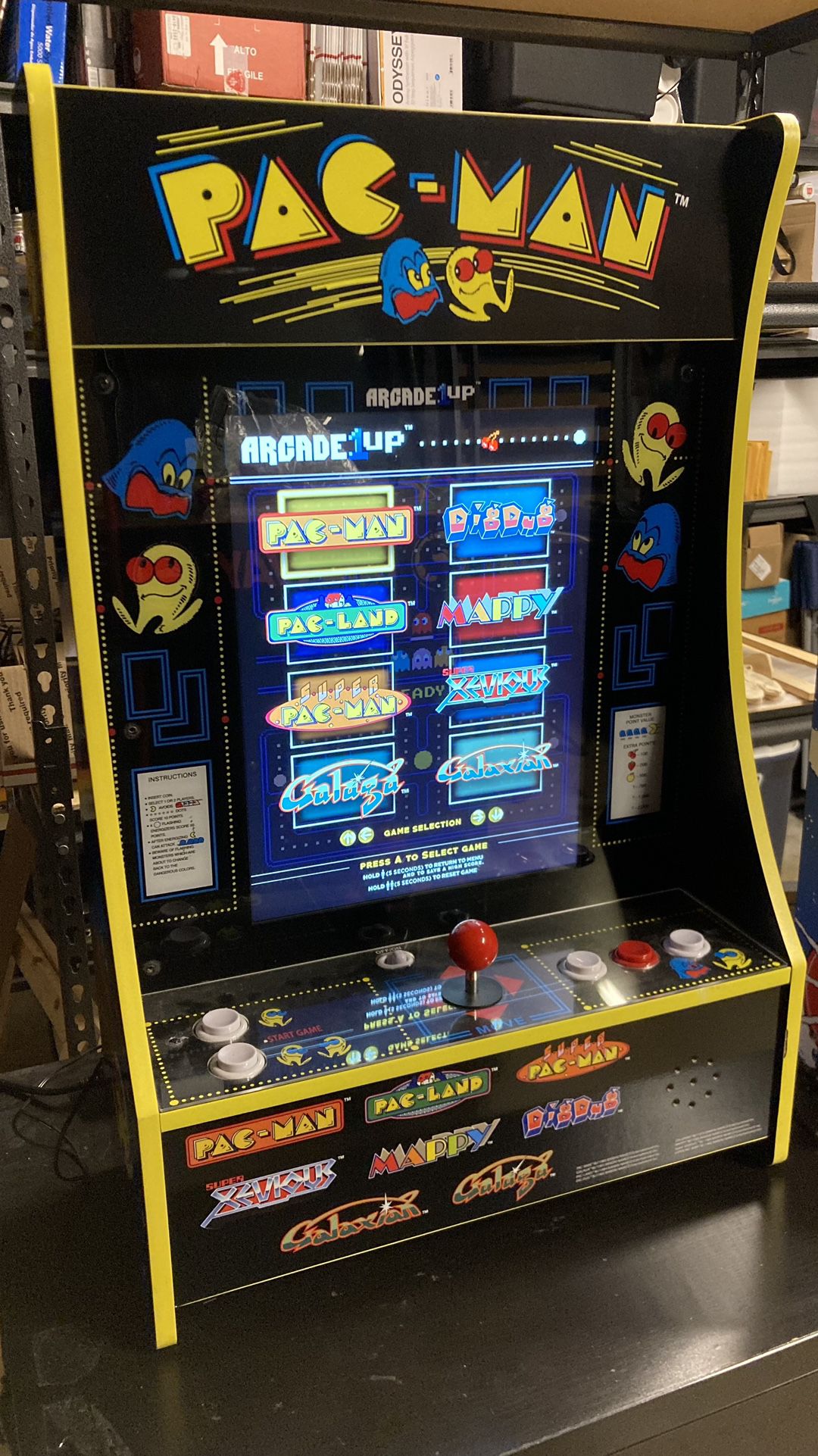 PacMan Arcade 1up Arcade1up Partycade 