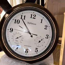 Indoor/Outdoor Clock