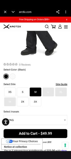 New Woman's Arctic Snow Pants