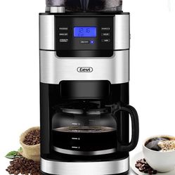 Gevi Coffee Maker With Built In Grinder 