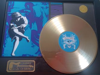 Guns N' Roses Gold 24k  record