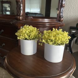 Artificial plants - $10 For Both