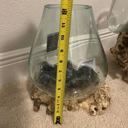 Wood And Glass Terrarium