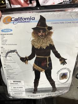 scarecrow costume size 12-14 junior girl 