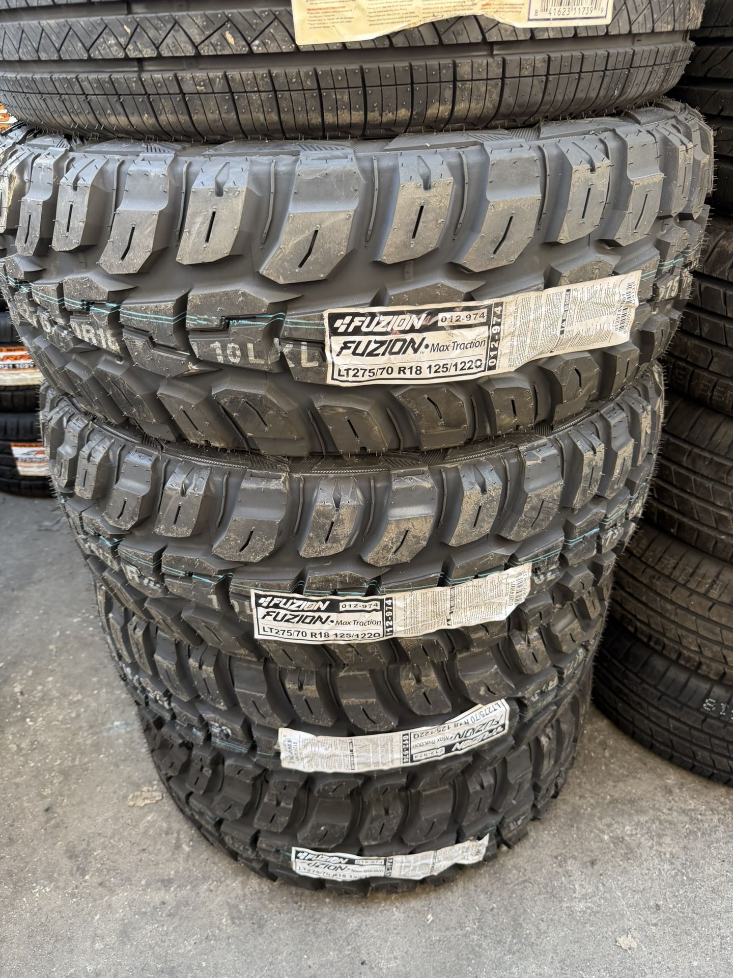 LT 275/70/18 Fuzion Free Mount And Balance Included