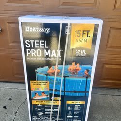 BRAND NEW POOL. STILL IN BOX , too big for my yard