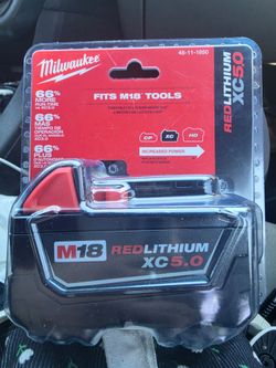 Milwaukee M18 RedLithium XC5.0 Battery