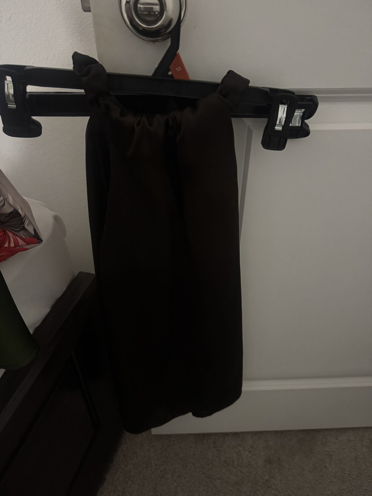 LOFT Brown Satin Top