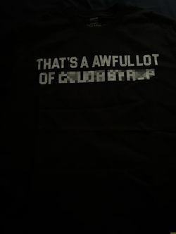 Cough syrup shirt